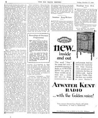 Issue page