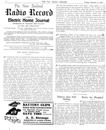Issue page