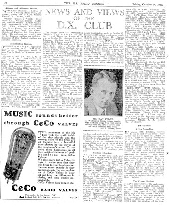Issue page