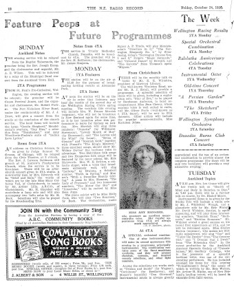 Issue page