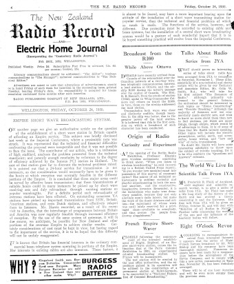 Issue page