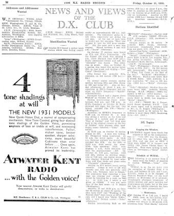 Issue page
