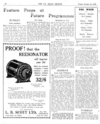 Issue page