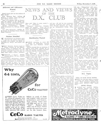 Issue page