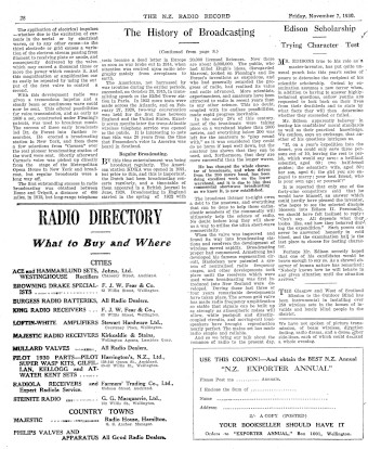 Issue page