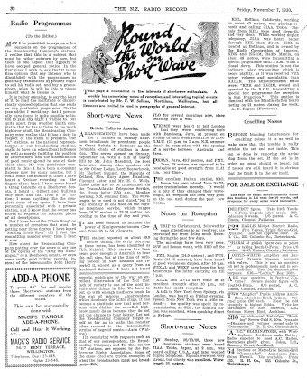 Issue page