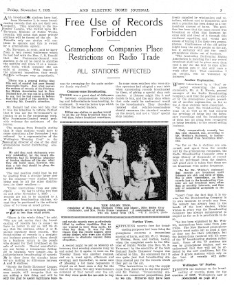 Issue page