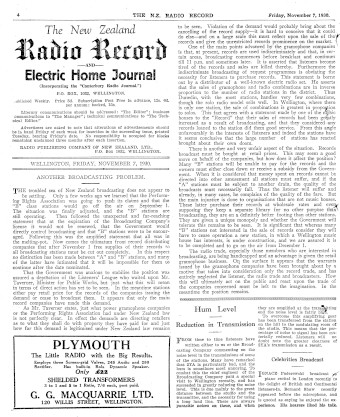 Issue page