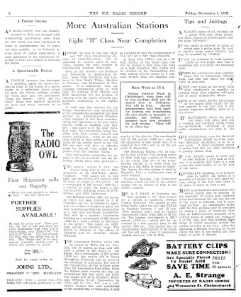 Issue page