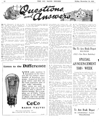 Issue page