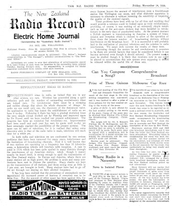 Issue page