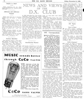 Issue page