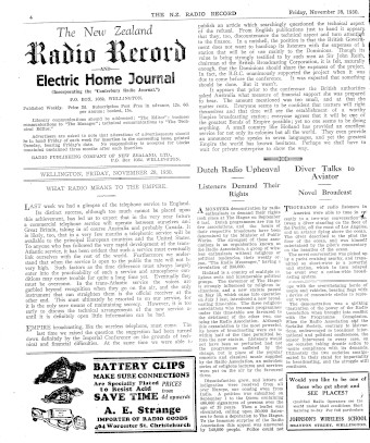 Issue page