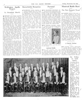 Issue page