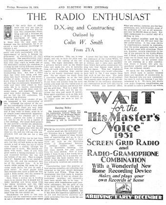 Issue page