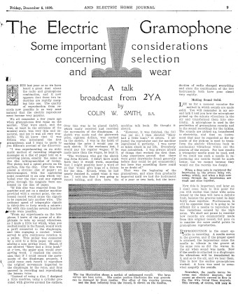 Issue page