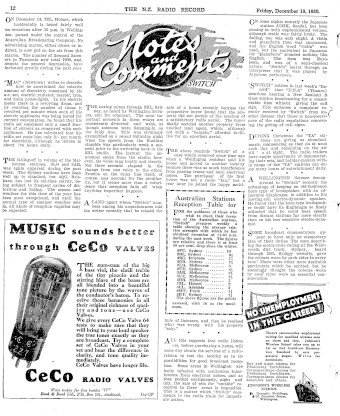 Issue page