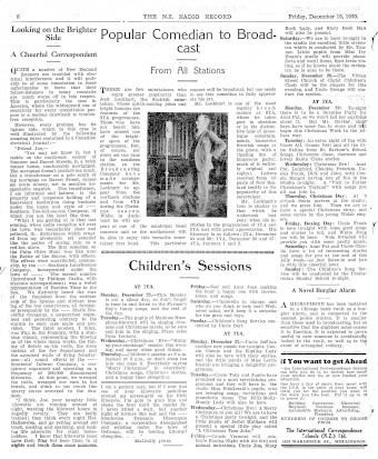 Issue page