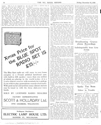 Issue page