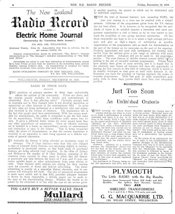 Issue page