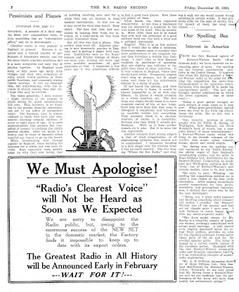 Issue page