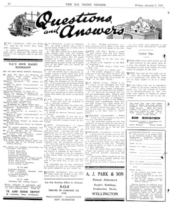 Issue page