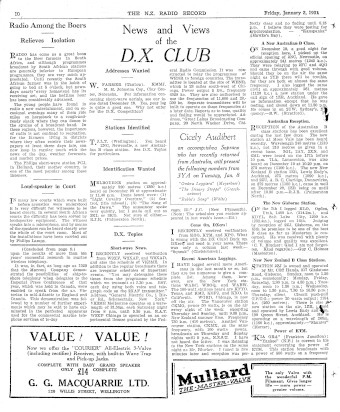 Issue page