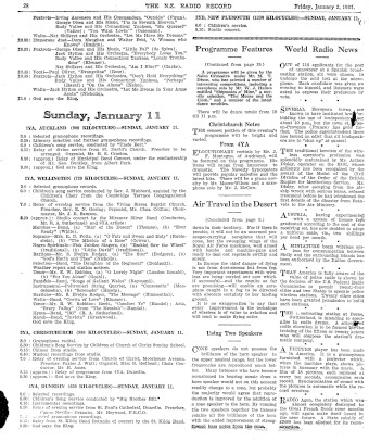 Issue page