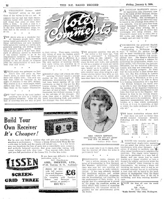 Issue page