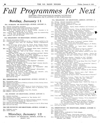 Issue page
