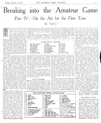 Issue page