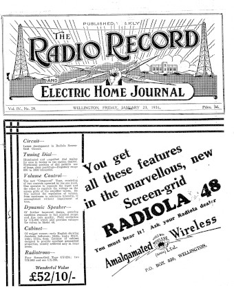 Issue page