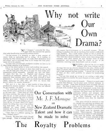 Issue page
