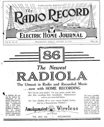 Issue page