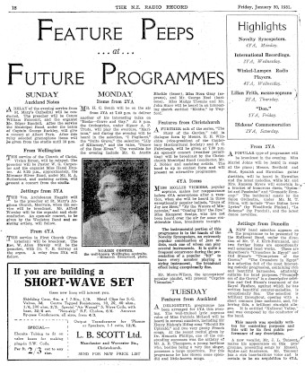 Issue page