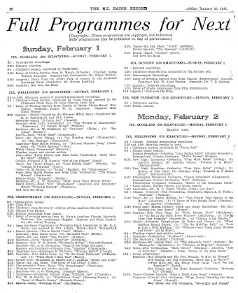 Issue page