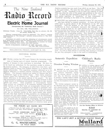Issue page