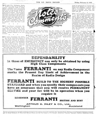 Issue page