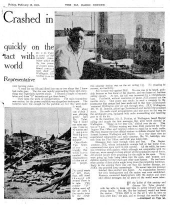 Issue page