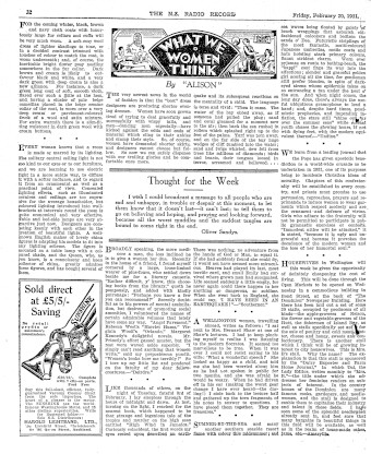 Issue page