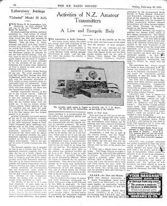 Issue page
