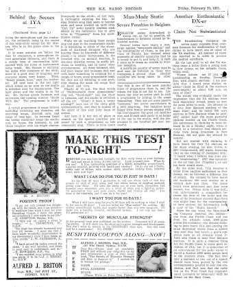 Issue page