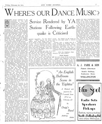 Issue page