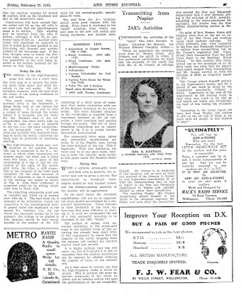 Issue page