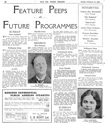 Issue page