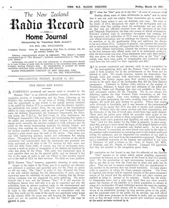 Issue page