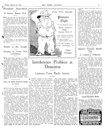 Issue page