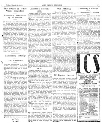 Issue page