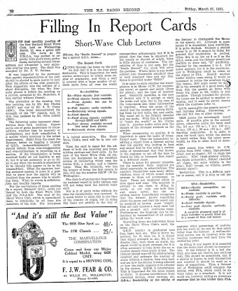 Issue page