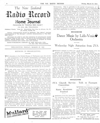 Issue page